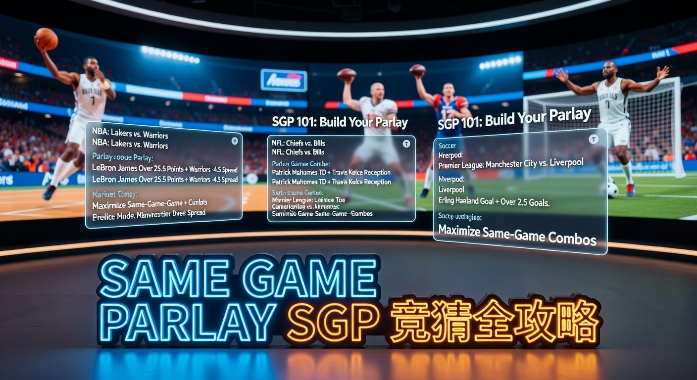 超级过关 same game parlay SGP投注技巧与实战思路